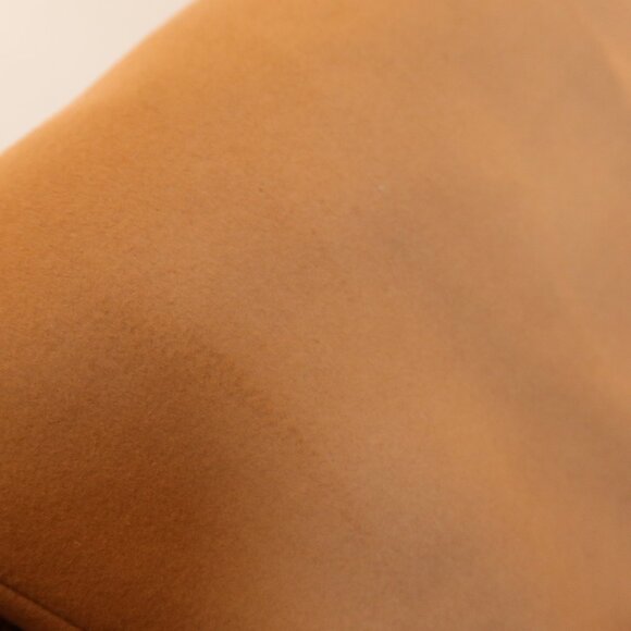 ANNIE P wool cashmere peacoat long beige winter warm belt classic chic XS office - Picture 11 of 11